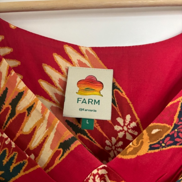 Farm Rio Red Toucan Top - Picture 3 of 4